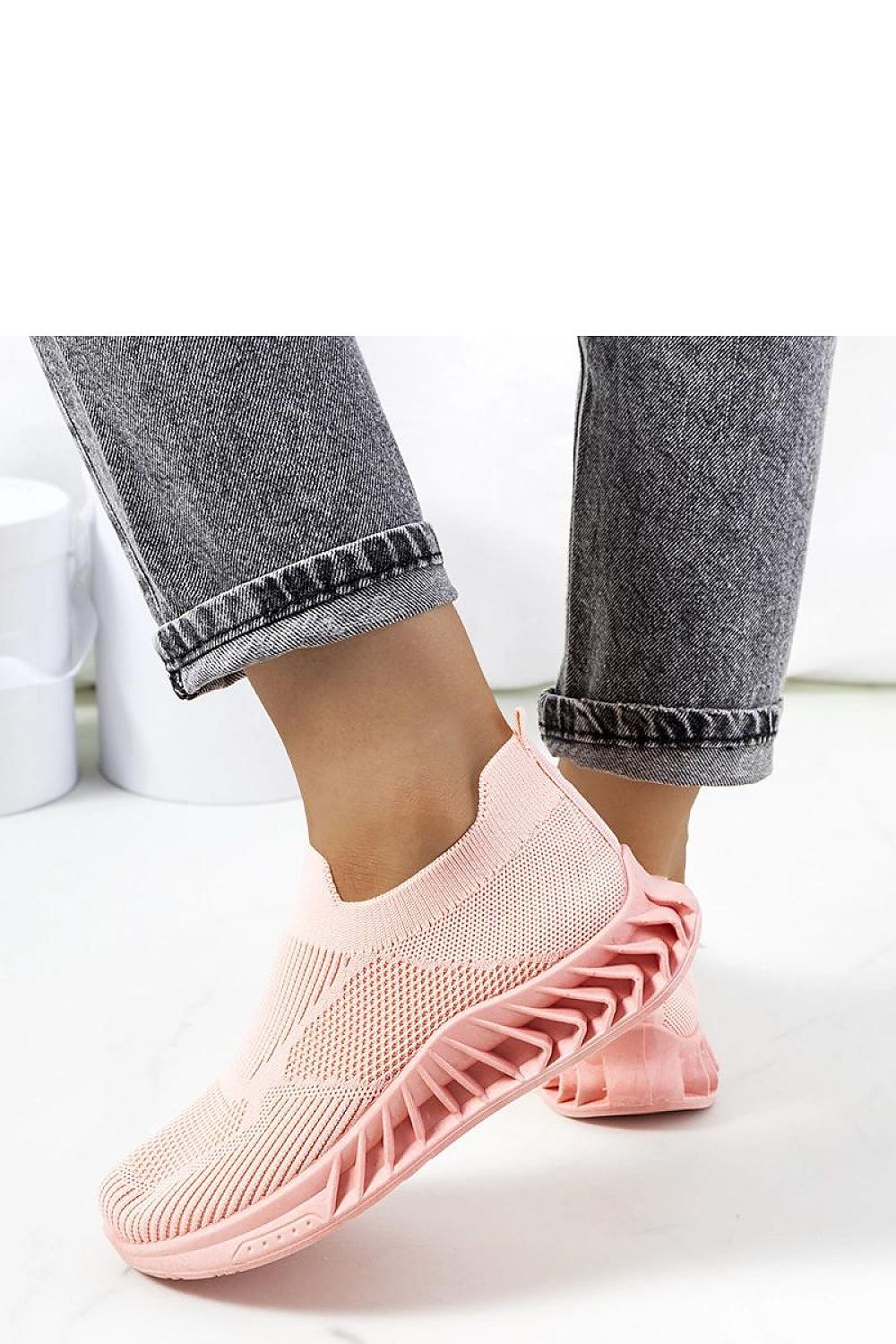   Różowe sneakersy sportowe Neda - Solea 