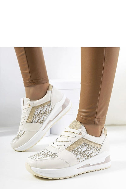   Beżowe sneakersy Aloisia - Solea 