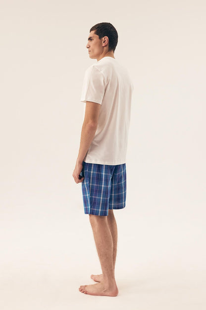   Piżama Męska Model Dock 42616 White - Henderson 