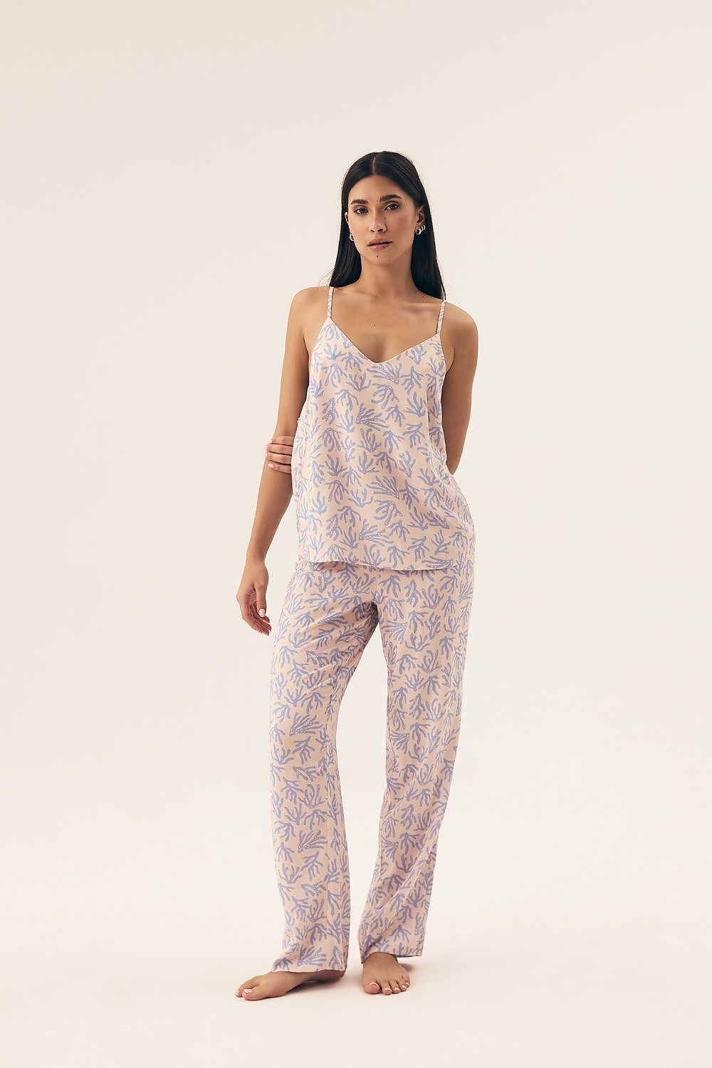  Piżama Damska Model Nadar 42665-50X Pink/Blue - Henderson 