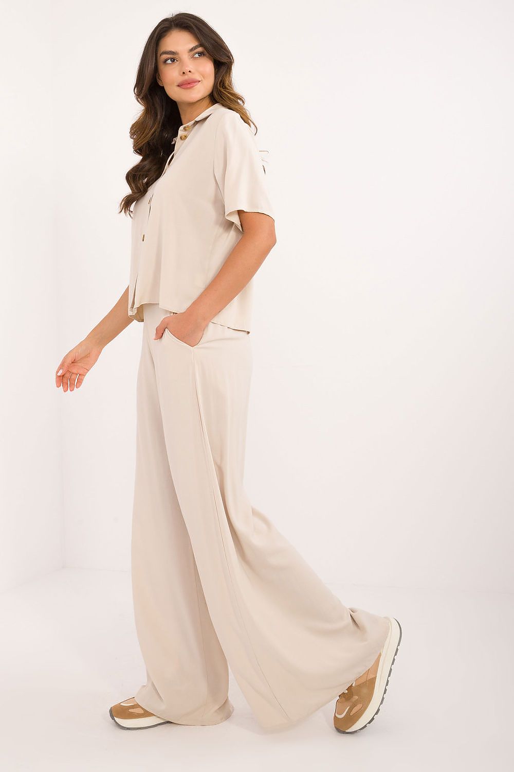  Spodnie Komplet Model LK-KMPL-509714.20 Beige - Lakerta 