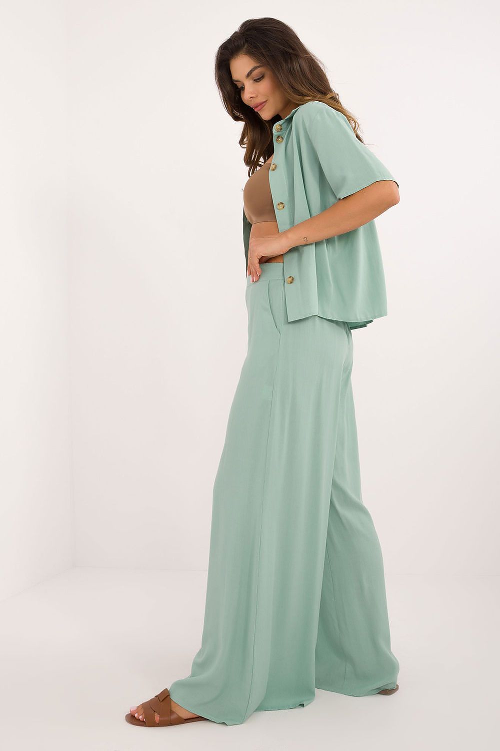  Spodnie Komplet Model LK-KMPL-509714.20 Pistacja - Lakerta 