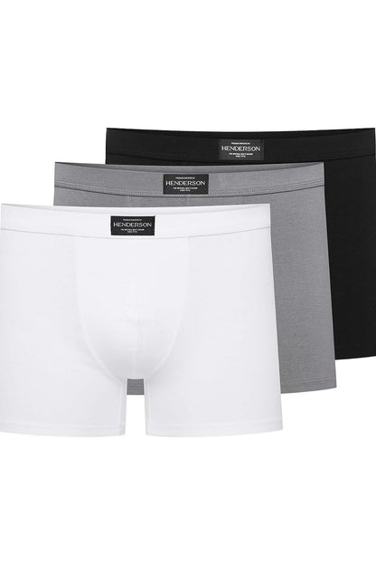   Komplet Bokserki Model Main 42971-K005 Black/White/Grey - Henderson 