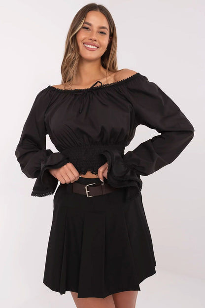   Bluzka Model LK-BZ-509978.42 Balck - Lakerta 