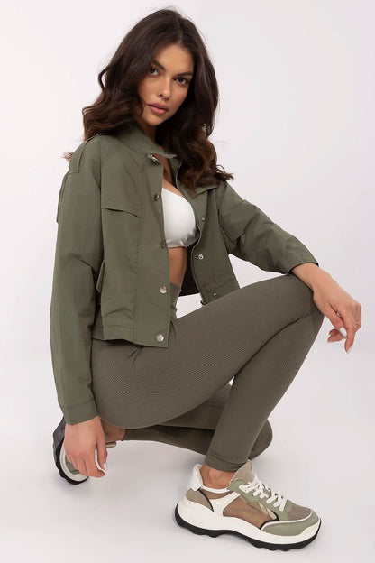   Kurtka Damska Model NM-KR-A2394.01 Khaki - NM 