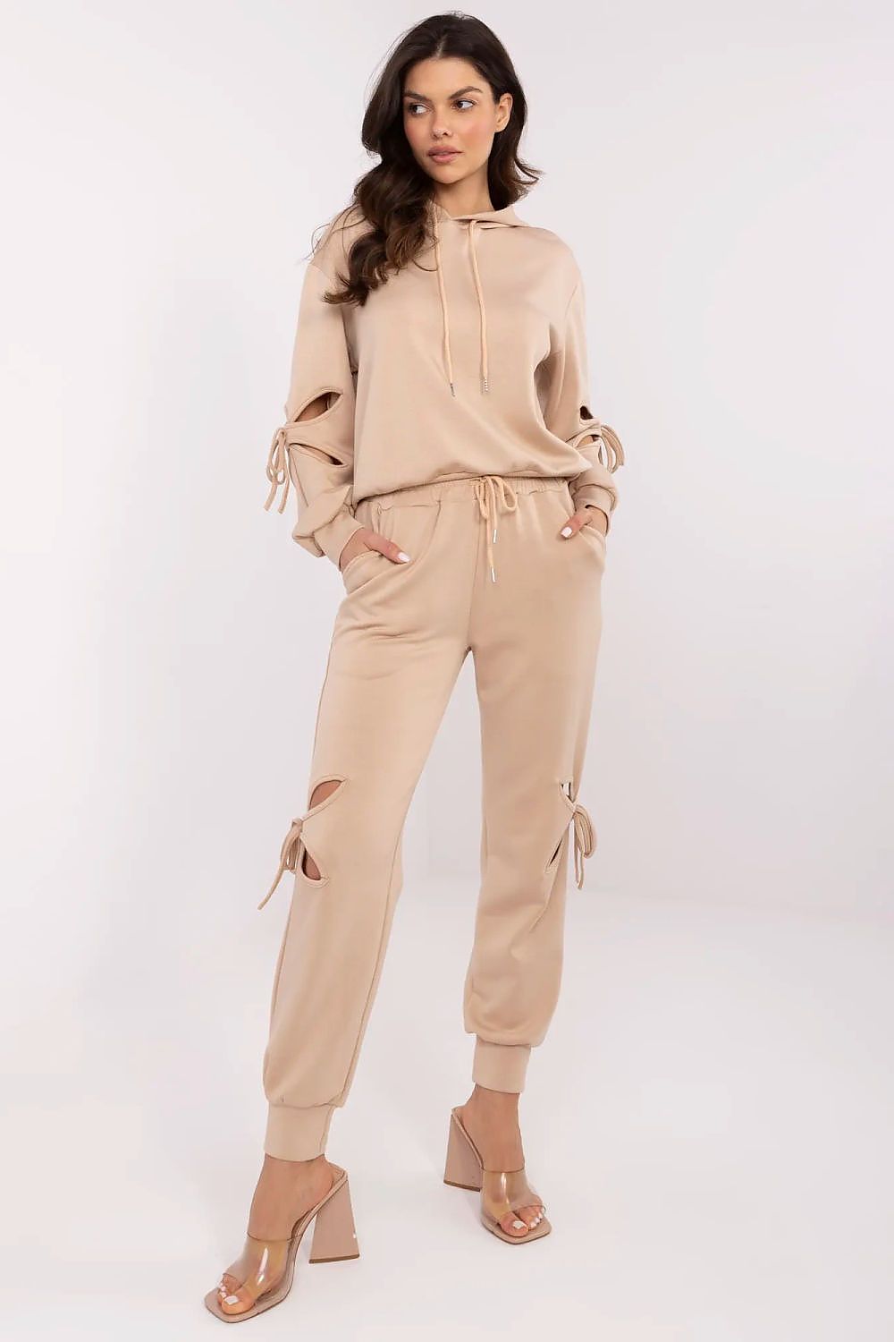  Spodnie Komplet Model NM-KMPL-V5698.03 Beige - NM 