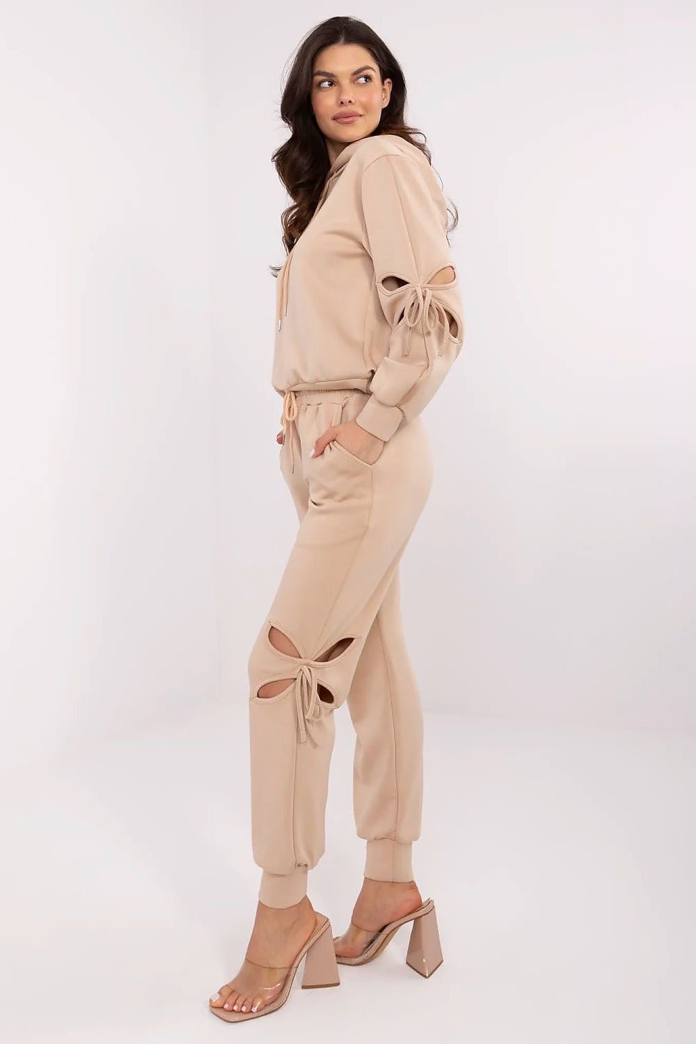  Spodnie Komplet Model NM-KMPL-V5698.03 Beige - NM 