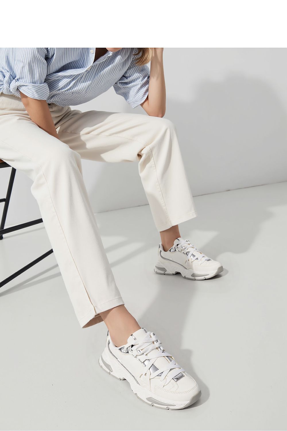   Damskie Sneakersy CELESTE ? White - Inello 