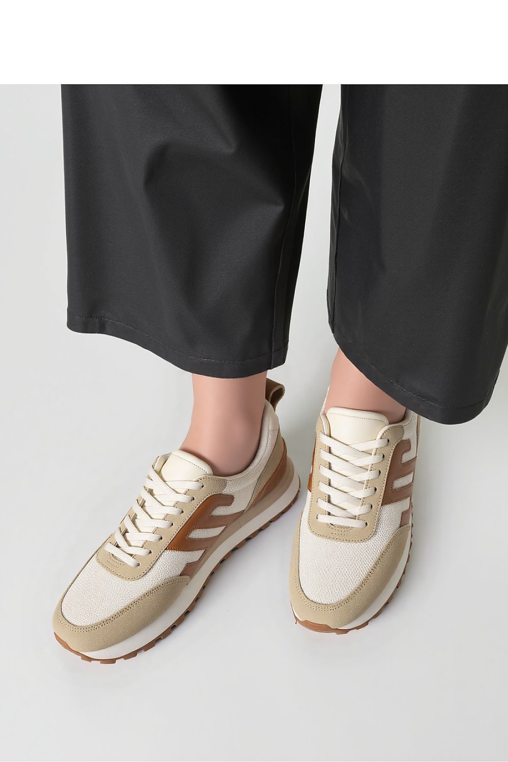  Damskie Sneakersy VENTO ? Beige - Inello 