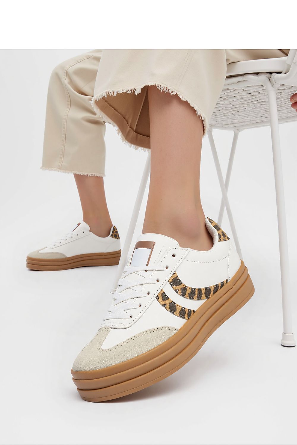   Damskie Sneakersy LUMI Leopard - Inello 