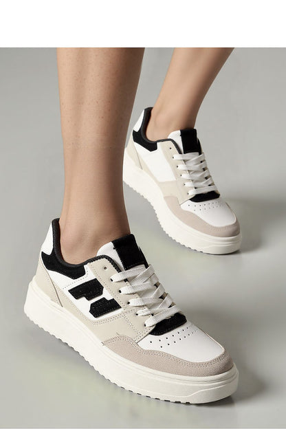   Damskie Sneakersy NORVIN ? White/Black - Inello 