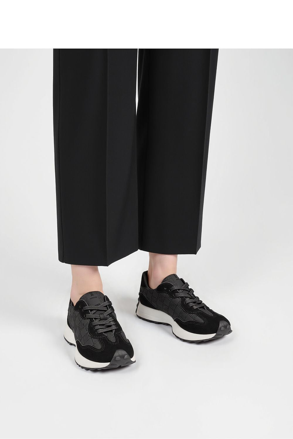   Damskie Sneakersy RENVOX ? Black - Inello 