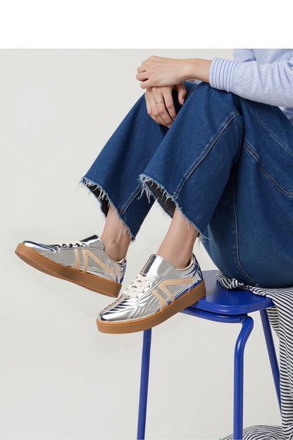   Damskie Sneakersy XERON ? SILVER - Inello 