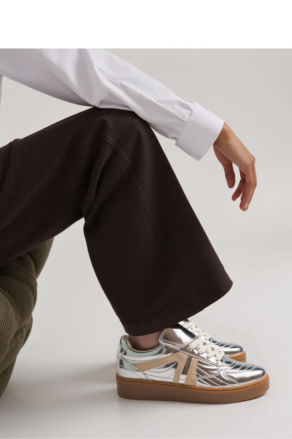  Damskie Sneakersy XERON ? SILVER - Inello 