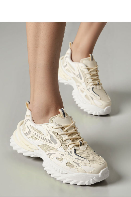   Damskie Sneakersy ZERON BEIGE - Inello 