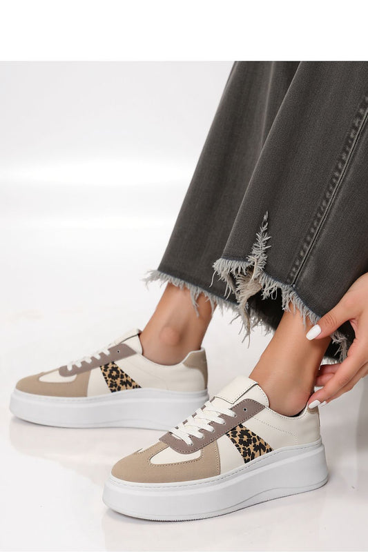   Damskie Sneakersy CITY CHIC KHAKI - Inello 