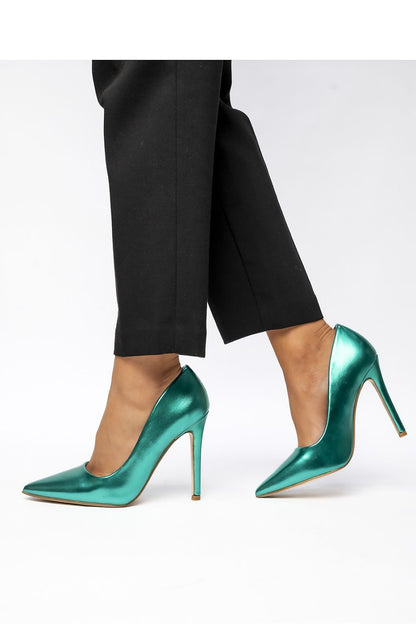   Damskie Szpilki LUMINA GREEN ? Eleganckie i Stylowe Buty na Obcasie - Inello 