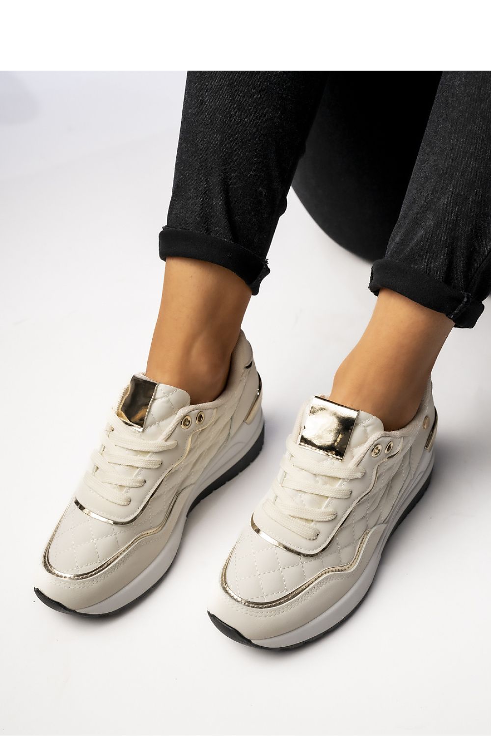   Damskie Sneakersy VELTARA APRICOT - Inello 