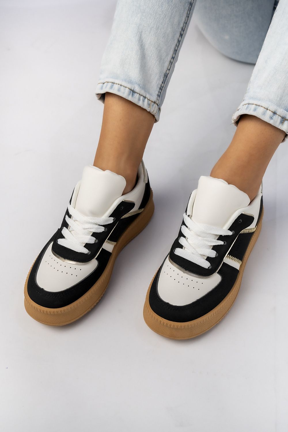   Damskie Sneakersy DULXO BLACK - Inello 