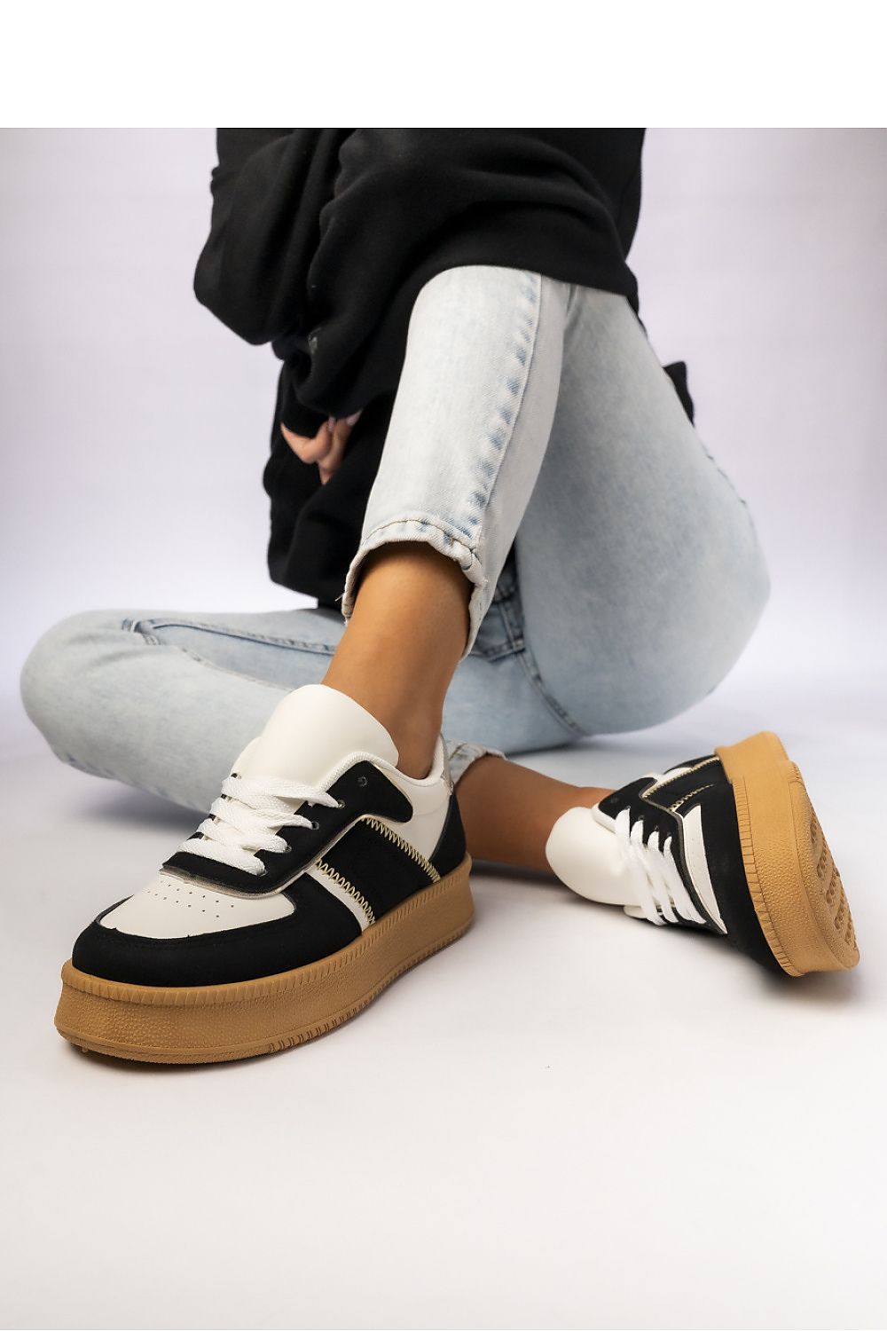   Damskie Sneakersy DULXO BLACK - Inello 