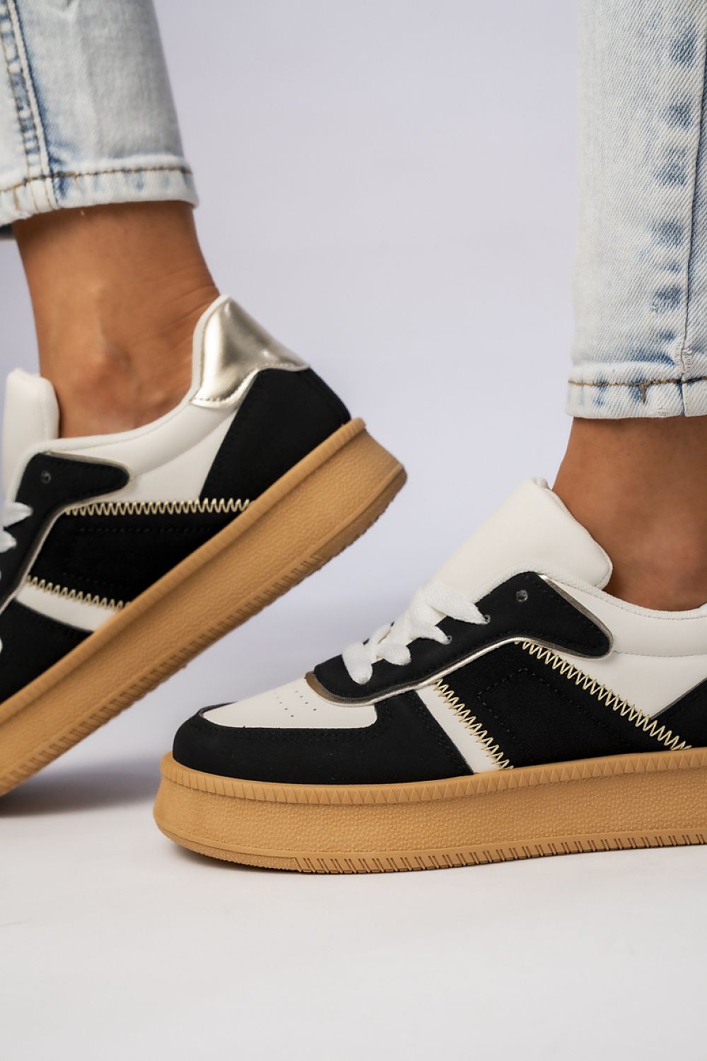   Damskie Sneakersy DULXO BLACK - Inello 