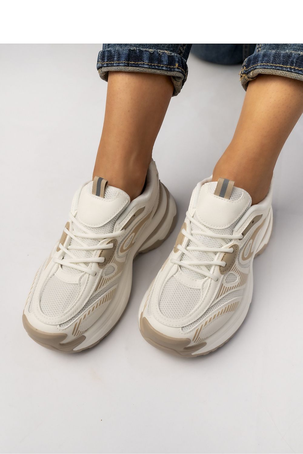   Damskie Sneakersy ALVENA WHITE - Inello 