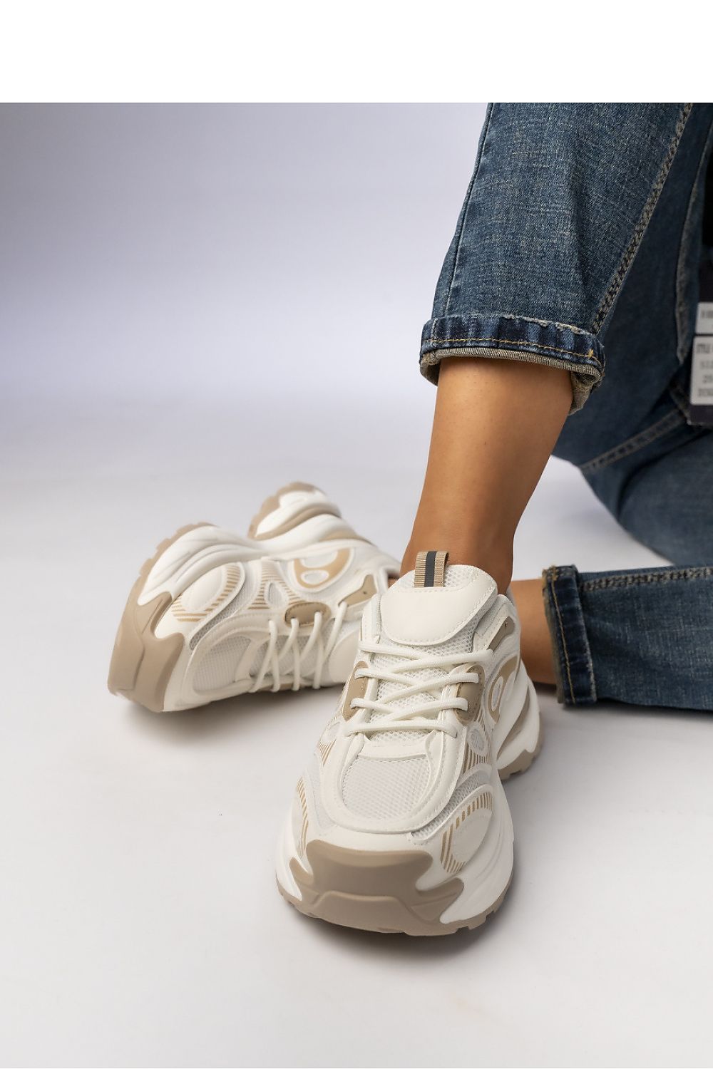   Damskie Sneakersy ALVENA WHITE - Inello 