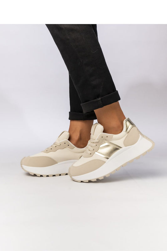   DAMSKIE SNEAKERS LIVIA BEIGE - Inello 
