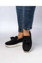   Damskie Mokasyny ? Czarne LIVIA BLACK - Inello 