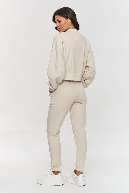  Spodnie Komplet Model A11 Light Beige - Makadamia 