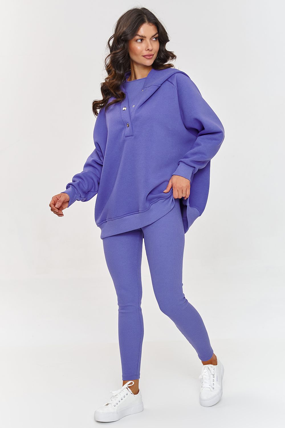  Spodnie Komplet 3w1 Model A8 Violet - Makadamia 