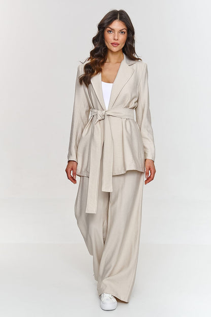  Spodnie Komplet Model M883 Light Beige - Makadamia 