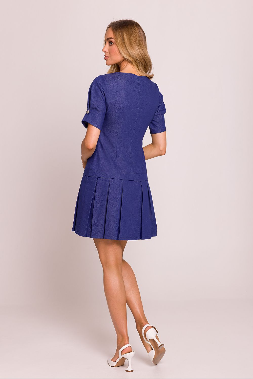  Sukienka Model MOE842 Blue - Moe 