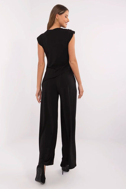  Spodnie Komplet Model DHJ-KMPL-20757.85 Black - Italy Moda 