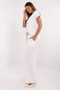  Spodnie Komplet Model DHJ-KMPL-9370.87 White - Italy Moda 