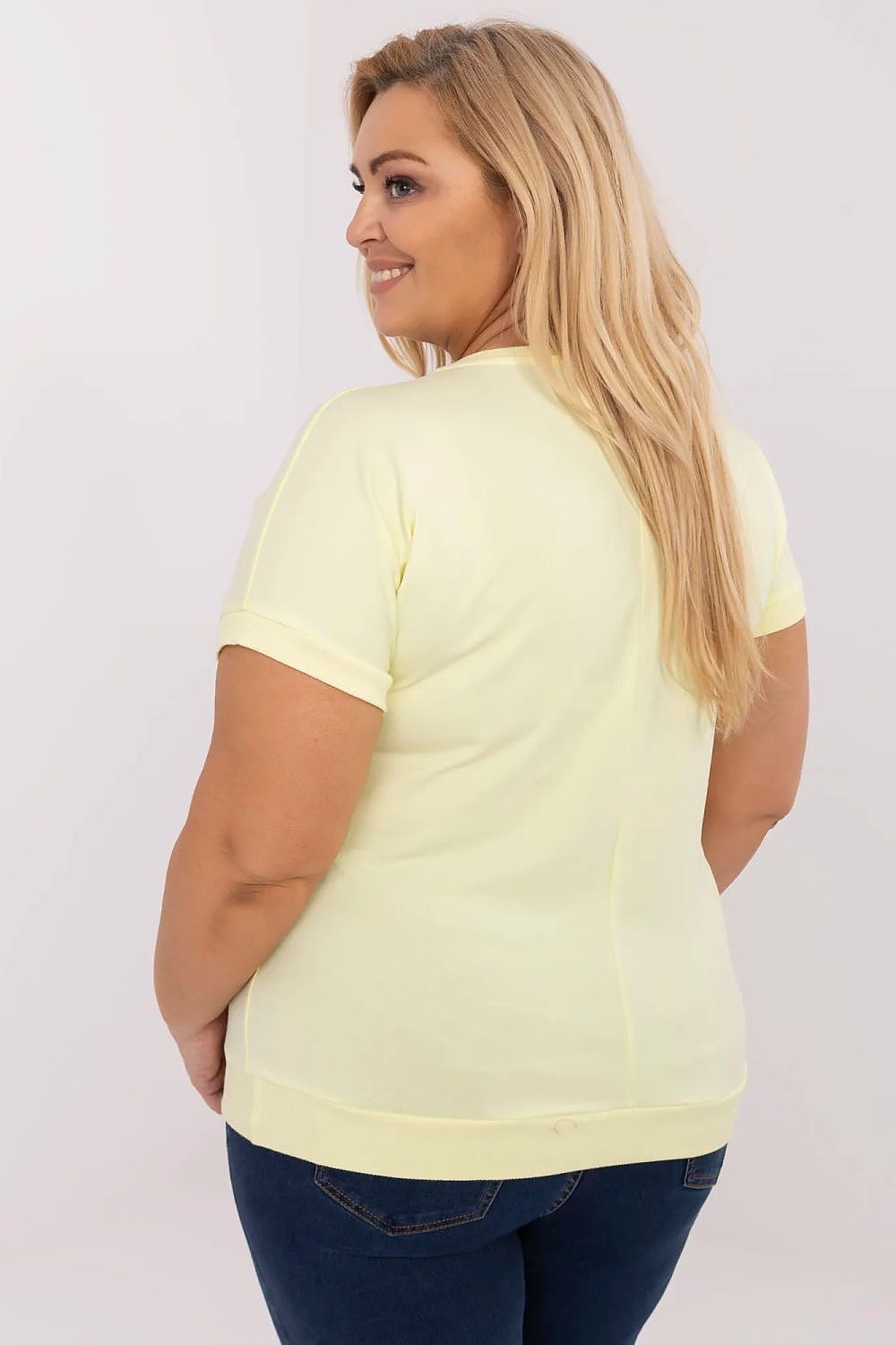   Bluzka Model RV-BZ-A539.30 Light Yellow - Relevance 