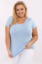   T-shirt Damska Model RV-TS-A556.03 Light Blue - Relevance 