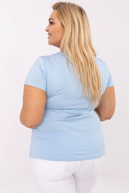   T-shirt Damska Model RV-TS-A556.03 Light Blue - Relevance 