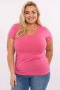   Tshirt Damski Model RV-TS-A556.03 Dark Pink - Relevance 