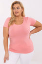   Tshirt Damski Model RV-TS-A556.03 Brzoskwinia - Relevance 