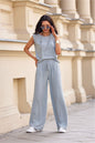  Spodnie Damskie Model Malmo MIE SPD0043 Mint - Roco Fashion 