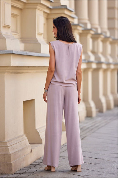   Bluzka Model Manon ROZ BLU0210 Pink - Roco Fashion 
