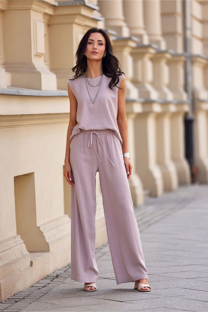   Bluzka Model Manon ROZ BLU0210 Pink - Roco Fashion 