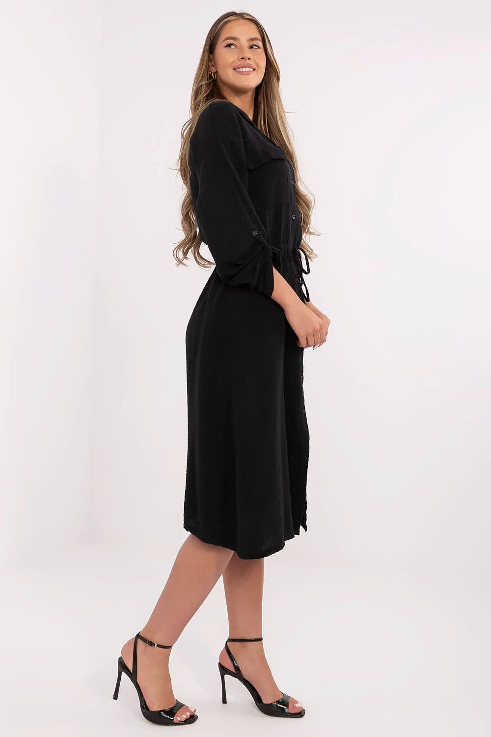  Sukienka Model MI-SK-91166.73 Black - Italy Moda 