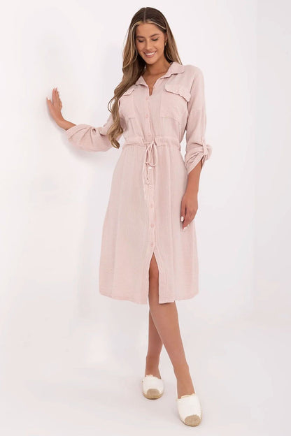  Sukienka Model MI-SK-91166.73 Light Pink - Italy Moda 