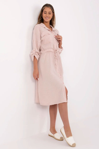  Sukienka Model MI-SK-91166.73 Light Pink - Italy Moda 