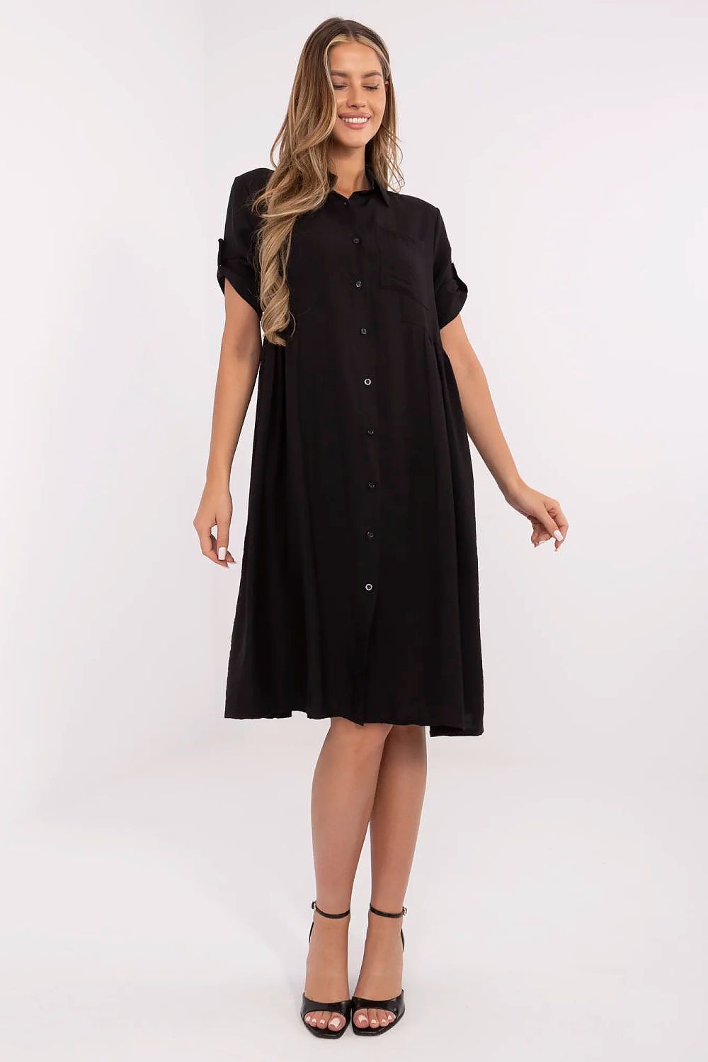  Sukienka Model MI-SK-A2275.09 Black - Italy Moda 