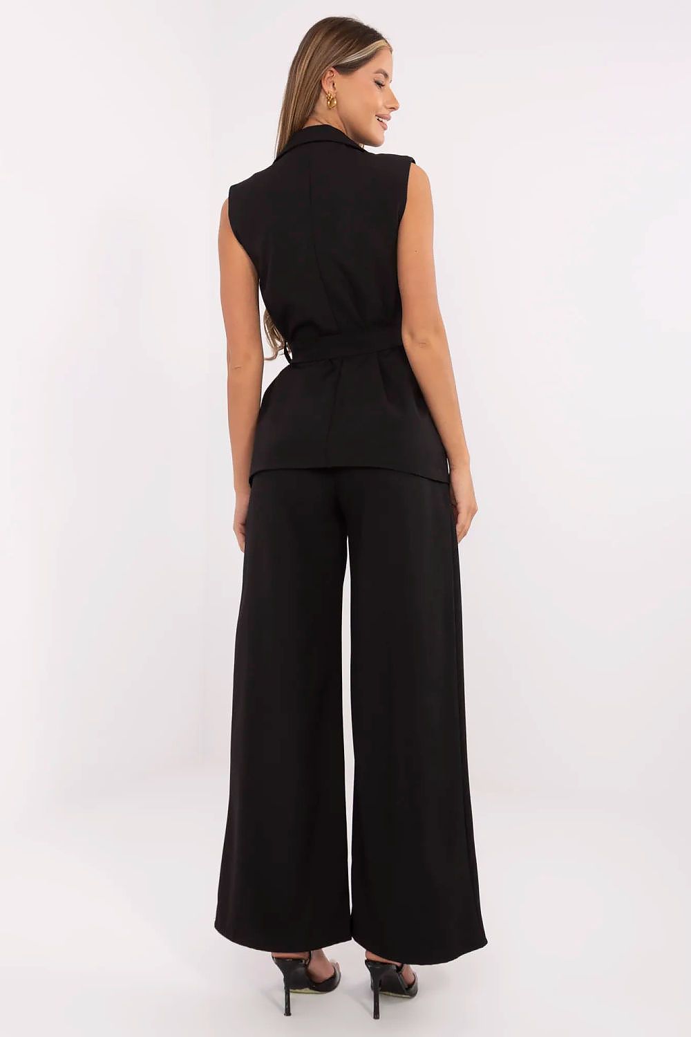  Spodnie Komplet Model MI-KMPL-C296.87 Black - Italy Moda 