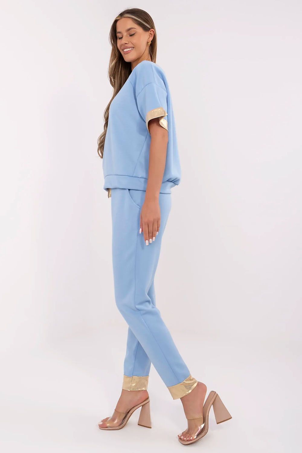  Spodnie Komplet Model MI-KMPL-M61941.96 Blue - Italy Moda 