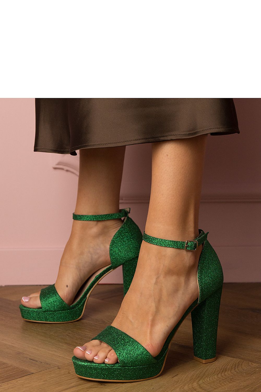  Sandały Model Sandis KK51P Green - PRIMO 